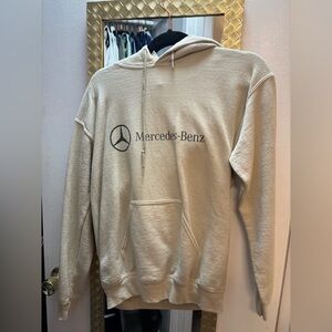 Mercedes Benz Cream Hoodie